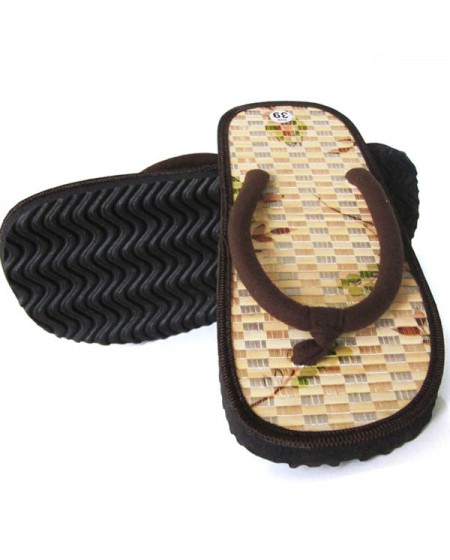 bamboo sole flip flops
