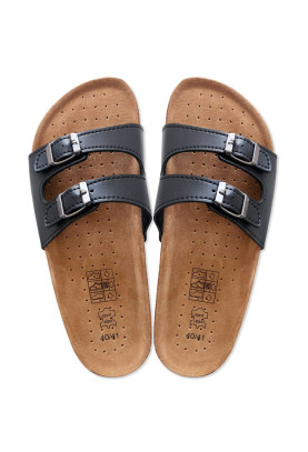 Cinnamon Sandals black...