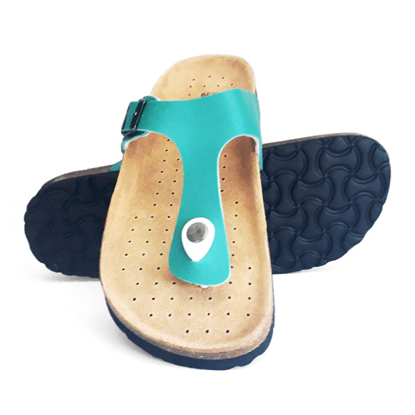 Leder Flip Flop Sandalen