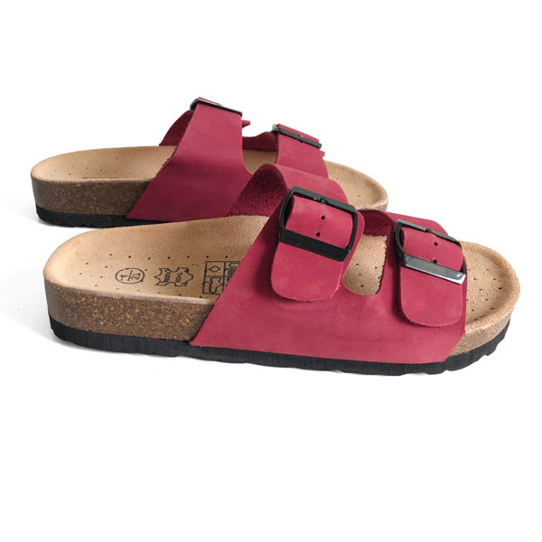 Rote Sandalen