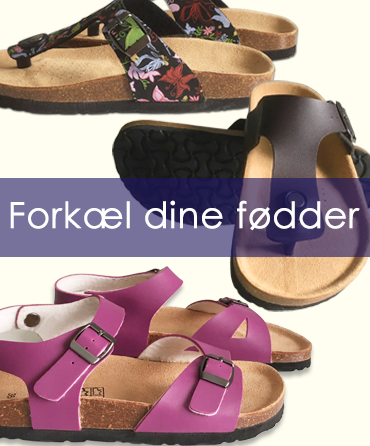 Læder & Kork Kanelsandaler / Chappals